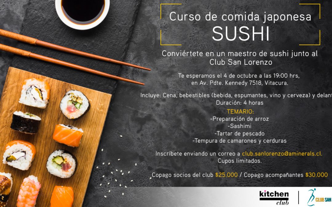 Curso de comida japonesa: Sushi [30/09/2019]